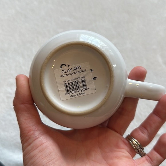 Mom & Dad 18oz. Doughnut Coffee Mugs (Set of 2) White - Picture 11 of 16